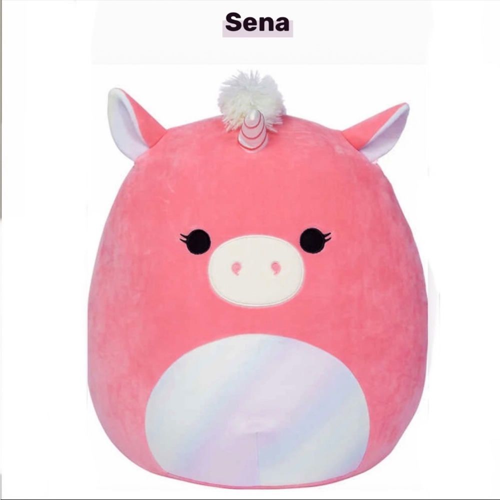 16” Pink Unicorn Squishmallow - ‘Sena’